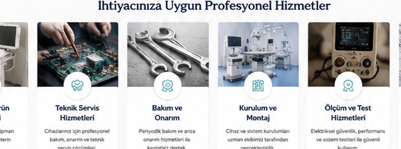 Medikal ürün ve teknik hizmetler